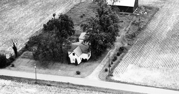 Vintage Aerial photo from 1992 in Howard County, IN
