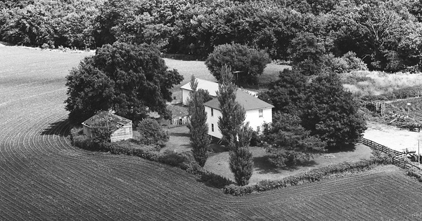 Vintage Aerial photo from 1982 in Marion County, IA