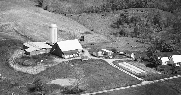 Vintage Aerial photo from 1978 in Ohio County, IN