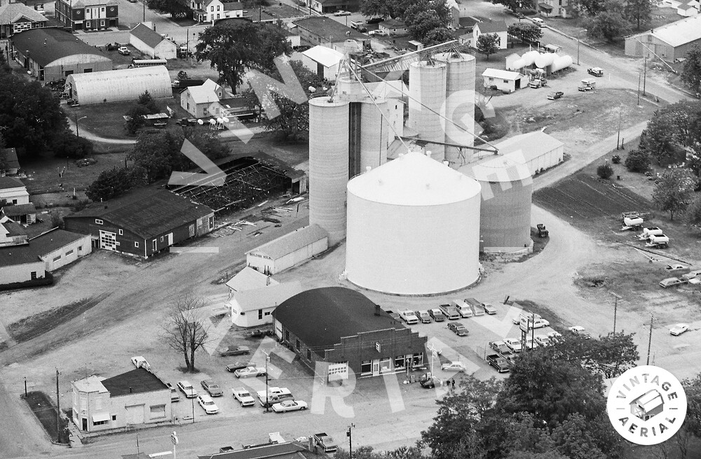 Vintage Aerial Indiana Newton County 1979 10DNE24