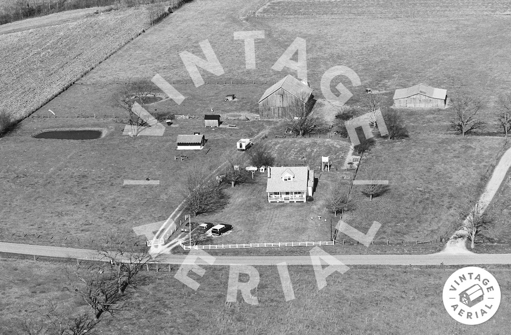 Vintage Aerial Kentucky Bath County 1981 43IBA24