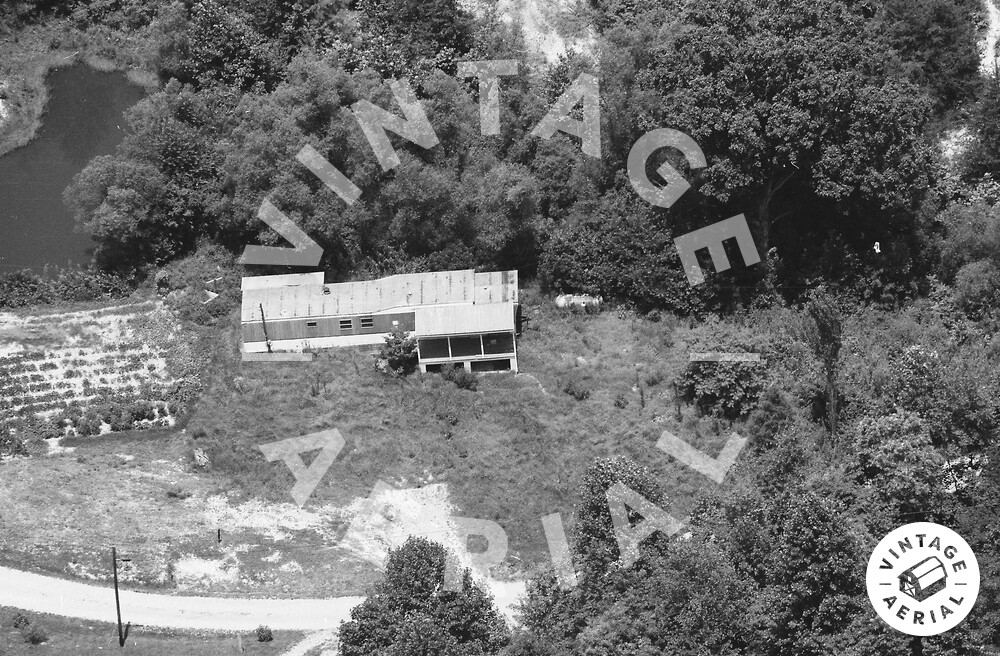 Vintage Aerial Kentucky Breathitt County 1986 58CBR31