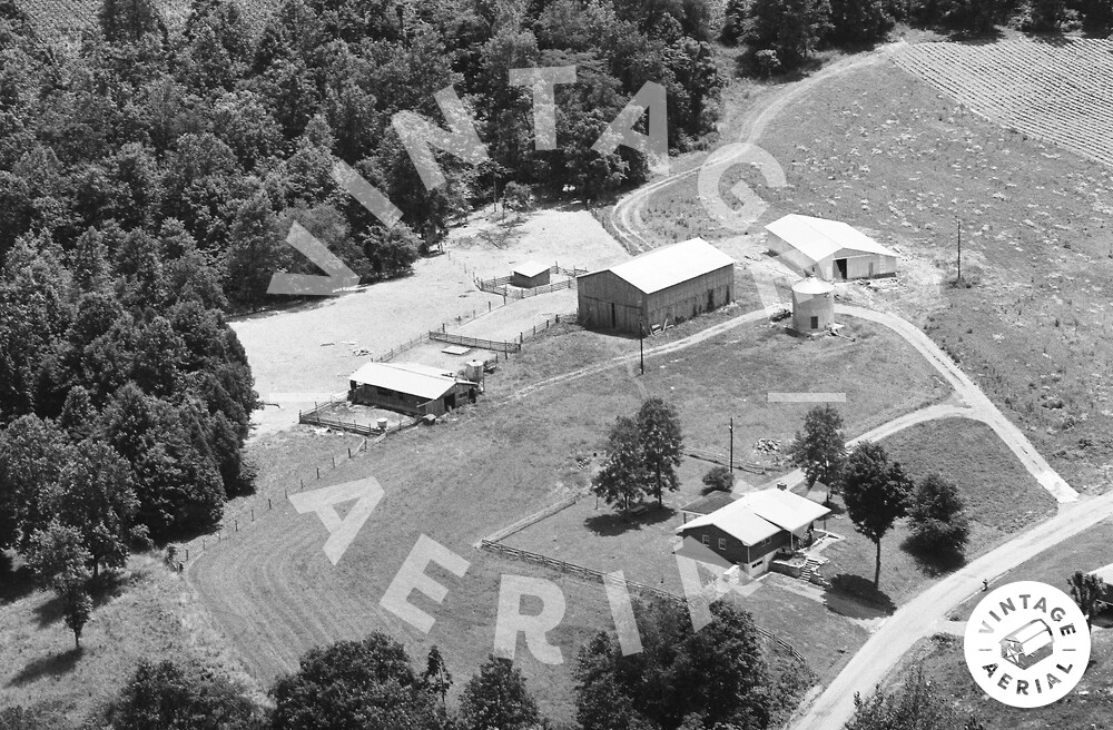Vintage Aerial Kentucky Taylor County 1979 7OTA20