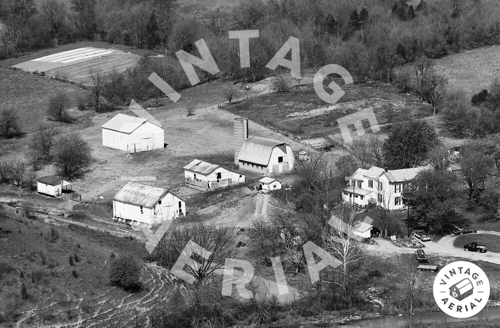 Vintage Aerial Kentucky Spencer County 1986 3CSP26