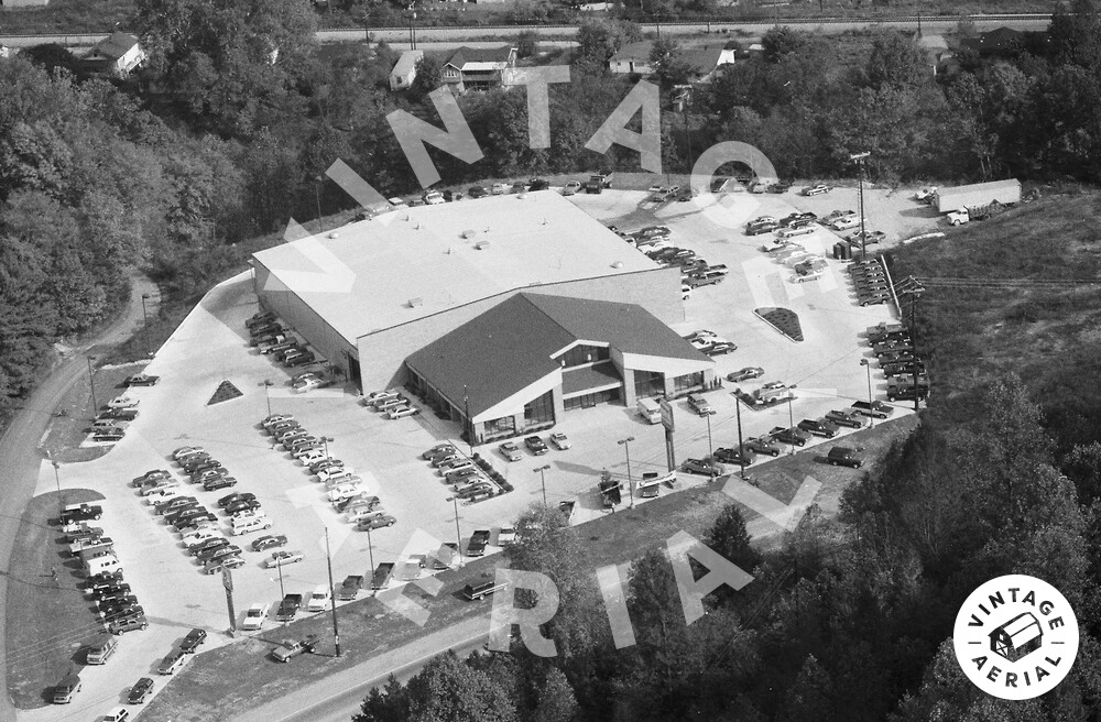 Vintage Aerial Kentucky Perry County 1986 162CPE8