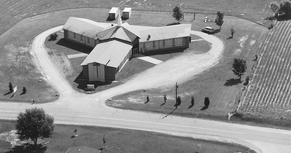 Vintage Aerial photo from 1996 in Whitley County, IN