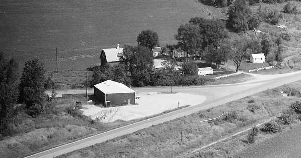 Vintage Aerial photo from 1978 in Allamakee County, IA