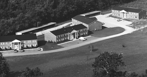 Vintage Aerial photo from 1973 in Miami County, IN