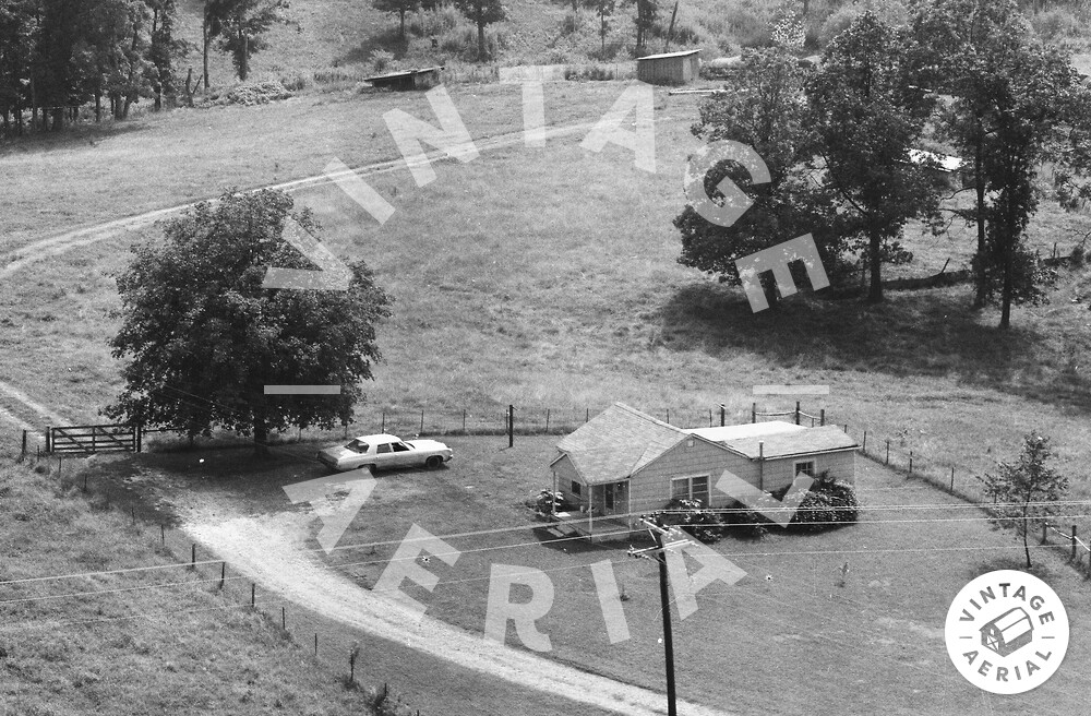 Vintage Aerial Kentucky Calloway County 1985 26BCAL35
