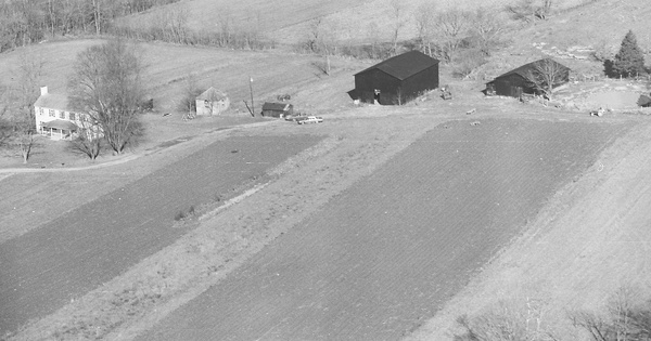 Vintage Aerial photo from 1980 in Madison County, KY