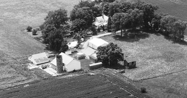 Vintage Aerial photo from 1979 in Madison County, IN