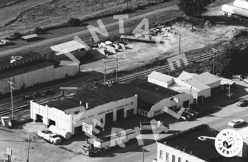 Vintage Aerial Iowa Pottawattamie County 1983 17KPT30