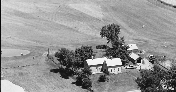 Vintage Aerial photo from 1968 in Steuben County, IN