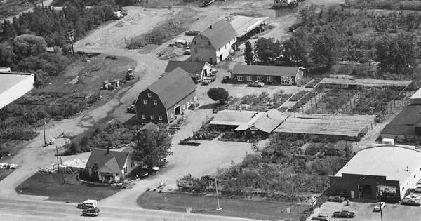Vintage Aerial photo from 1980 in Tippecanoe County, IN