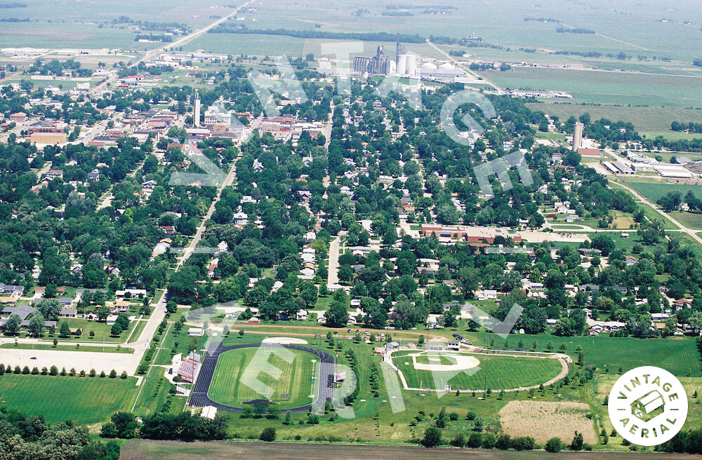 Vintage Aerial Iowa Greene County 2000 1CGR2