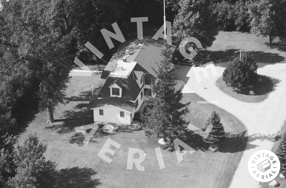 Vintage Aerial Minnesota Renville County 1986 9NRE25