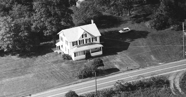 Vintage Aerial photo from 1992 in Luzerne County, PA