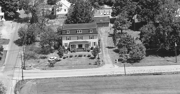 Vintage Aerial photo from -1986 in Mercer County, NJ
