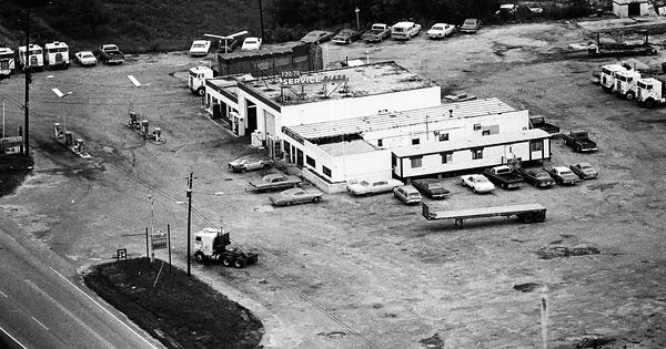 Vintage Aerial photo from -1986 in Douglas County, GA