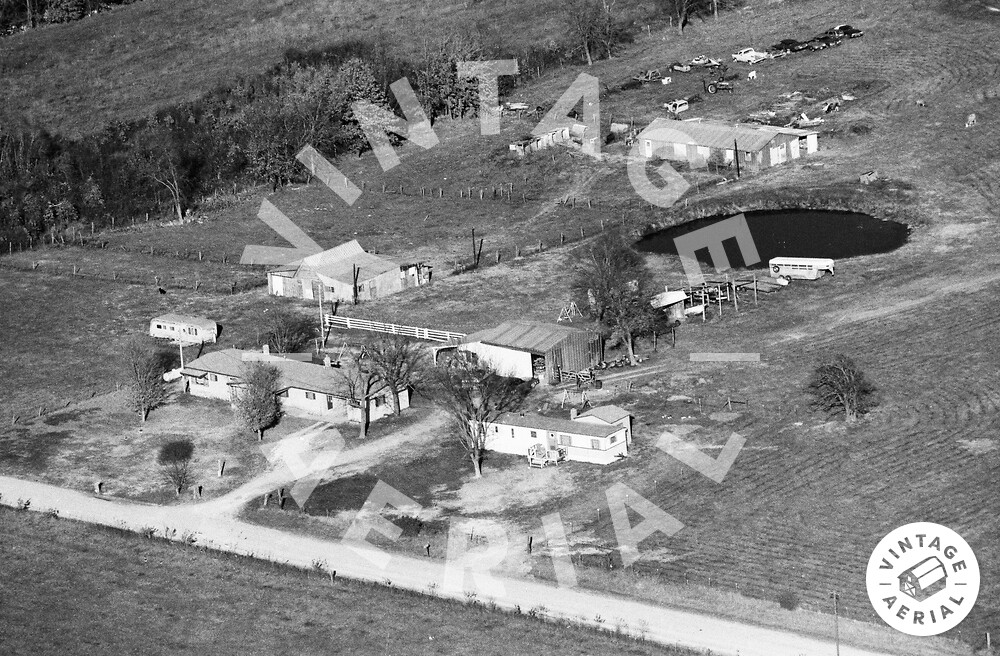 Vintage Aerial Missouri McDonald County 1987 17TMC21