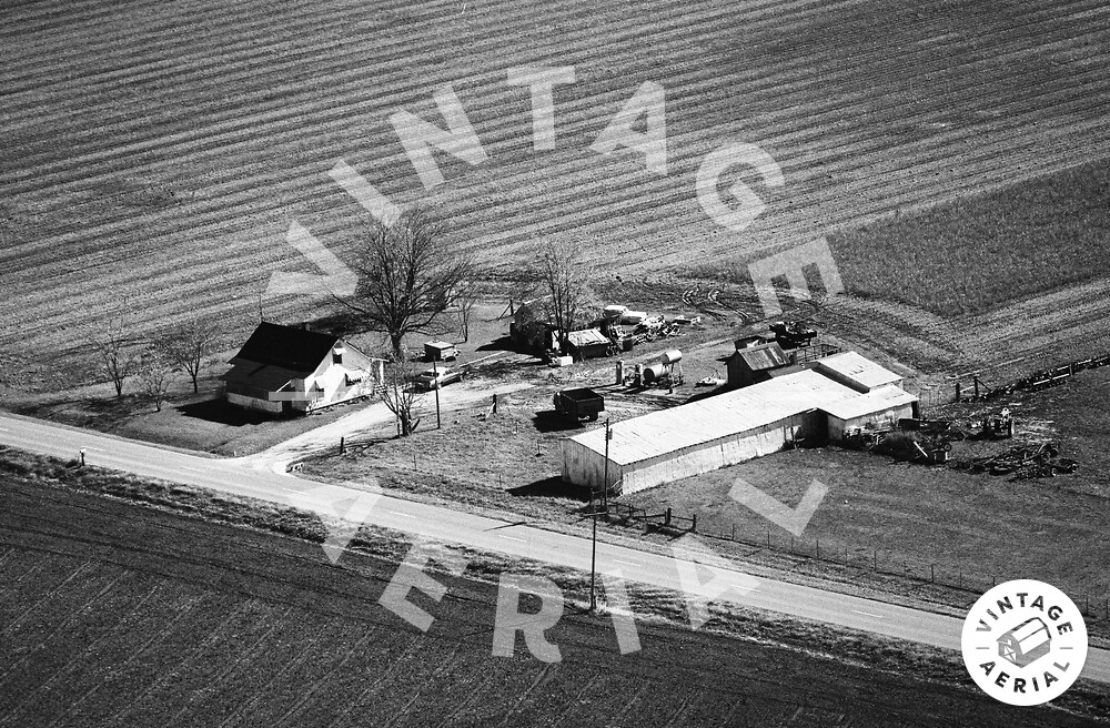 Vintage Aerial Missouri New Madrid County 1975 7HMA15