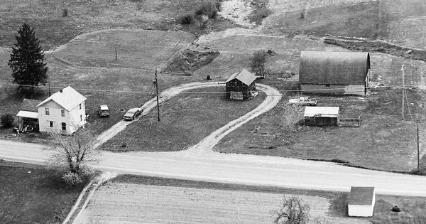Vintage Aerial photo from 1992 in Jefferson County, PA