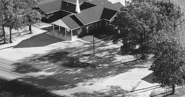 Vintage Aerial photo from 1988 in Simpson County, MS