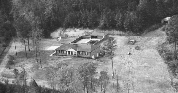 Vintage Aerial photo from 1991 in St. Clair County, AL