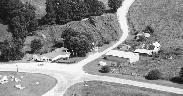 Vintage Aerial photo from 1992 in Cleburne County, AL