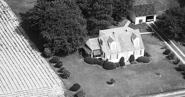 Vintage Aerial photo from -1986 in Gloucester County, VA