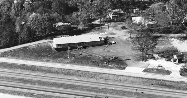 Vintage Aerial photo from 1983 in Saline County, AR