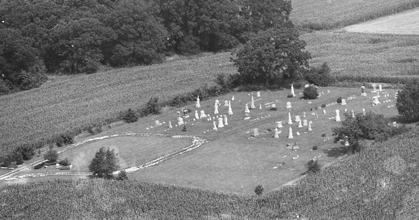 Vintage Aerial photo from 1989 in Boone County, IL