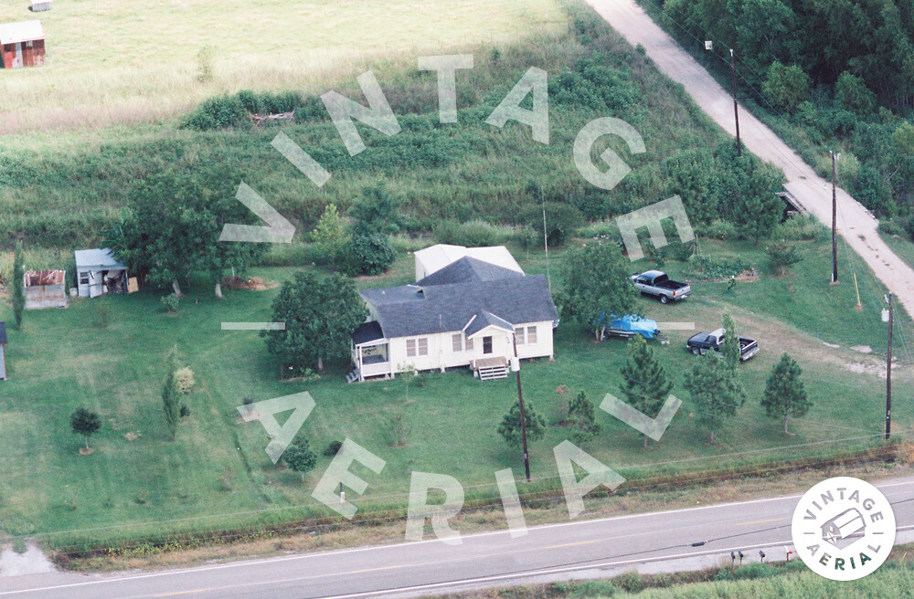 Vintage Aerial Louisiana Acadia Parish 1995 67AC1