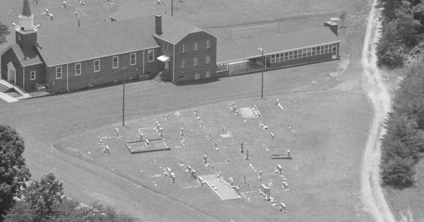 Vintage Aerial photo from 1987 in Stokes County, NC
