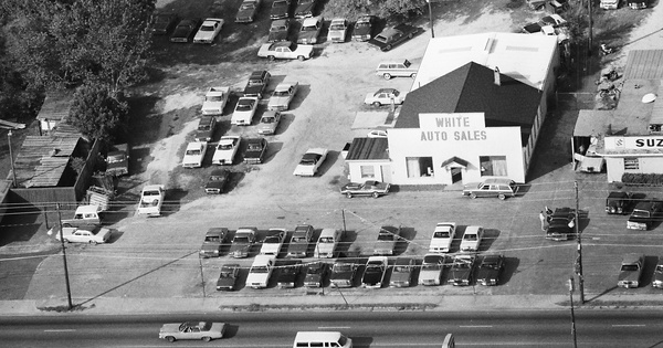 Vintage Aerial photo from 1982 in Decatur County, GA
