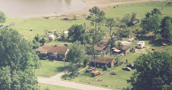 Vintage Aerial photo from 1998 in Harris County, GA