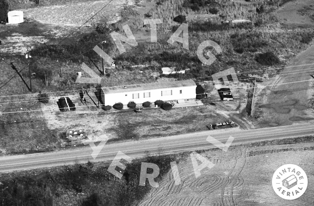 Vintage Aerial North Carolina Iredell County 1983 84LIR18