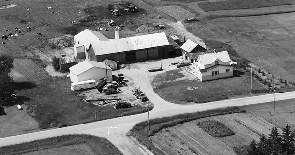 Vintage Aerial photo from 1978 in Manitowoc County, WI