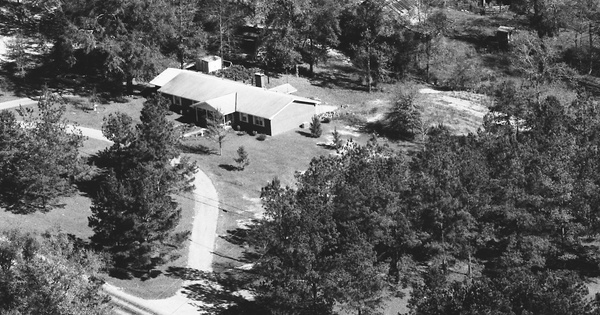 Vintage Aerial photo from 1983 in Chilton County, AL