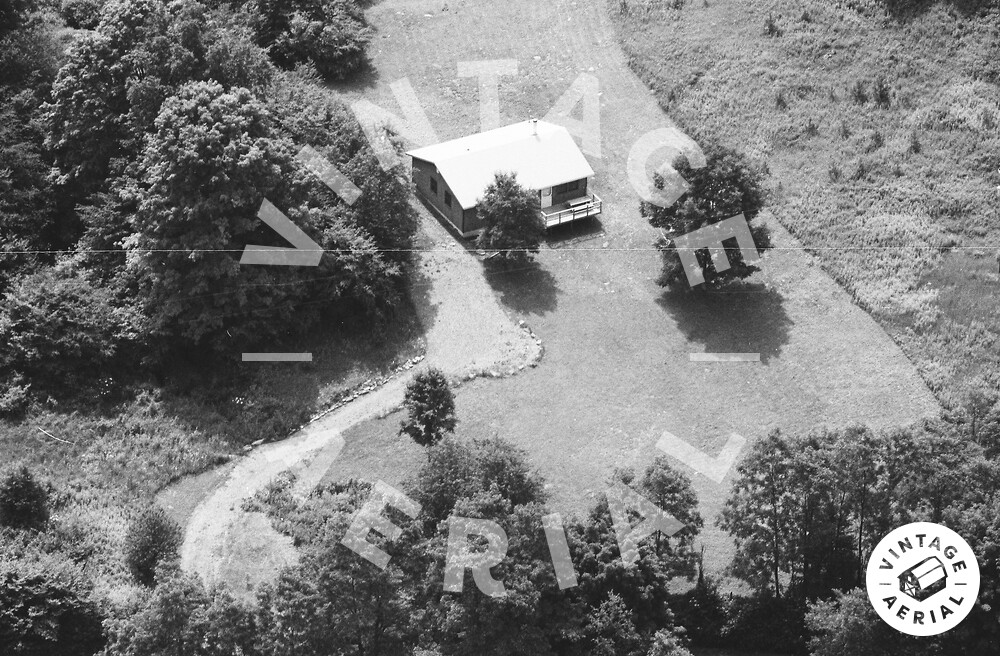 Vintage Aerial West Virginia Pocahontas County 1986 80TPO30