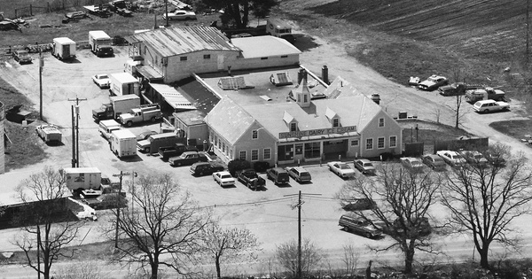 Vintage Aerial photo from 1987 in Middlesex County, MA