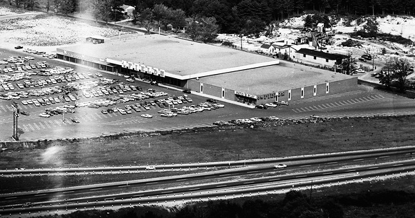 Vintage Aerial photo from 1964 in Middlesex County, MA