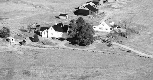 Vintage Aerial photo from 1987 in Halifax County, VA