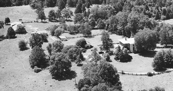 Vintage Aerial photo from 1988 in Madison County, VA