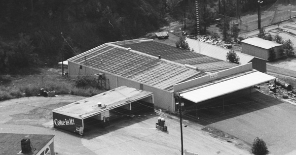 Vintage Aerial photo from 1985 in Paulding County, GA