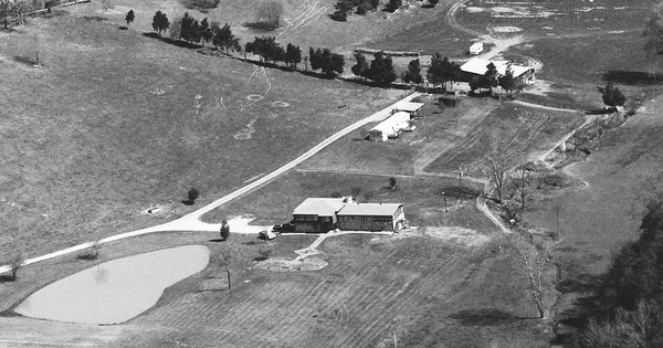 Vintage Aerial photo from 1993 in Cocke County, TN