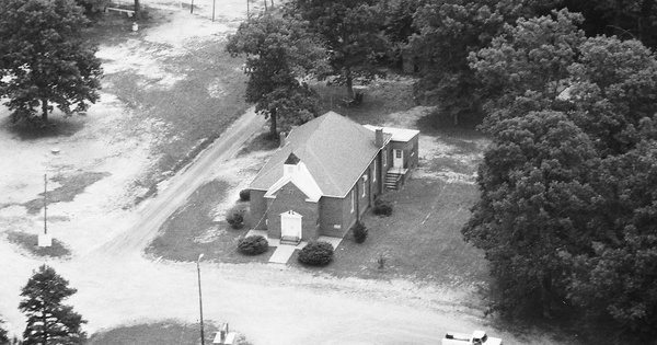Vintage Aerial photo from 1989 in Cumberland County, VA