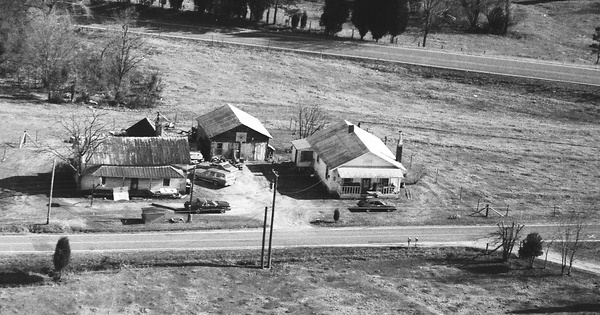 Vintage Aerial photo from 1992 in Davidson County, NC