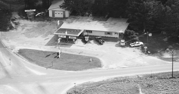 Vintage Aerial photo from 1991 in Harnett County, NC