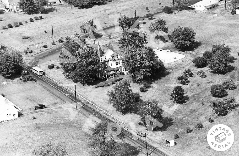 Vintage Aerial Pennsylvania Montgomery County 1964 45LMO20